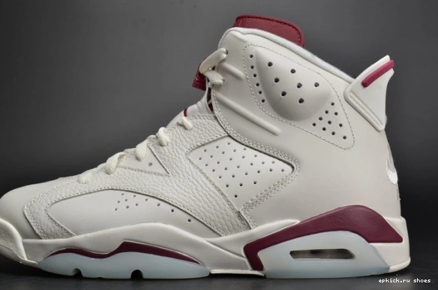 Cheap Maroon Jordan Retro Air 384664-116 6 white 0714